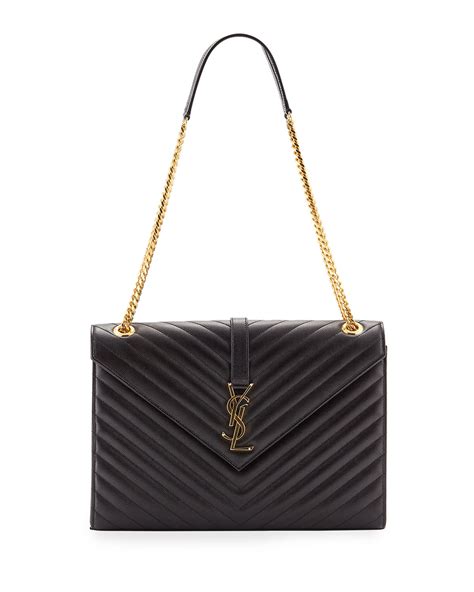 ysl large envelope bag measurement|ysl monogram envelope bag.